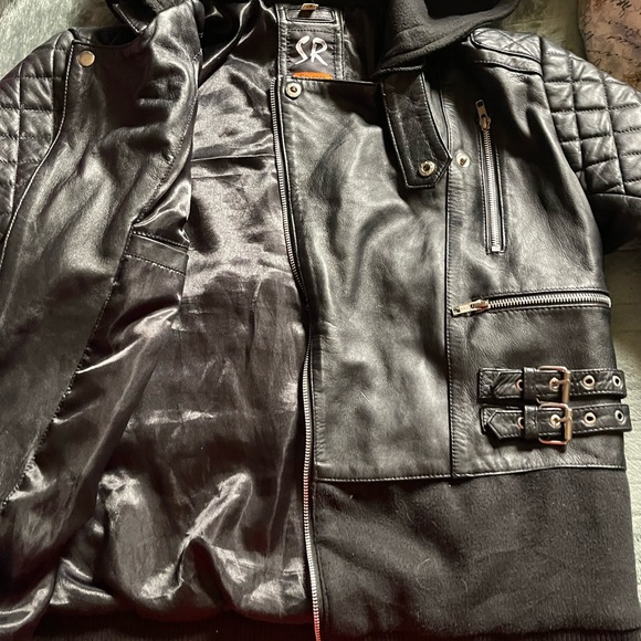 Sourock Leather Coat/Jacket - Picture 4 of 4